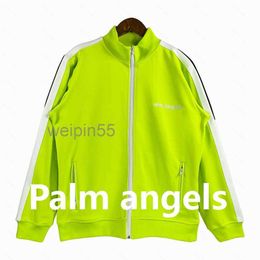 Mens Jackets Angel Pa Palms Casual for Men and Women with Letterstrendy Match Anything Simple Striped Running Coats 6001 Angels Www1e5bOZYT