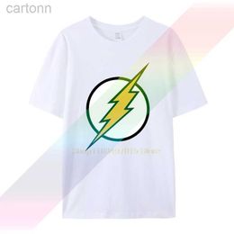 T-shirts The Flash Bolt Sheldon Big Bang Theory Inspired T Shirt S 2XL Adult Kids mans t shirt tee ldd240314