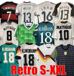 Matthaus World cup 1990 1998 1988 1996 GermanyS Retro Littbarski BALLACK Soccer Jersey KLINSMANN 2006 2014 shirts KALKBRENNER 1996 2004 Hassler Bierhoff KLOSE