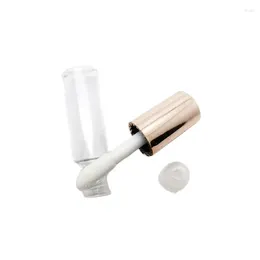 Storage Bottles 1.2ML 50 Pieces Rose Gold Small Lip Colour Empty Plastic Tube Mini Type Packing