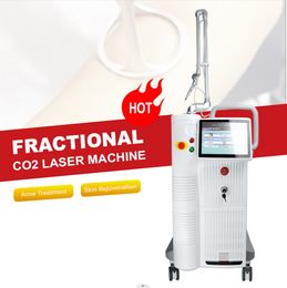 High frequency acne scar treatment skin resurfacing co2 fractional laser machine for face treatment on sale For salon