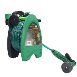 Reels Wallmounted Water Spraying Hose MultiFunction Portable Garden Hose Pipe Household High Pressure Adjustable Water Flowers Trees