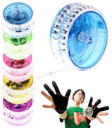 YoYo Ball Luminous Toy New LED Flashing Child Clutch Mechanism YoYo Toys for Kids PartyEntertainment Bulk 5312836