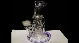 About 8 inches tall straight hookahs fab egg matrix perc 14mm Joint smoking water pipe recycler oil rigs bong dab rig glass pipes1404462