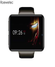 2021 dm101 4g relógio inteligente gps câmera dupla 2080mah bateria tela retângulo android smartwatch 332g2834784