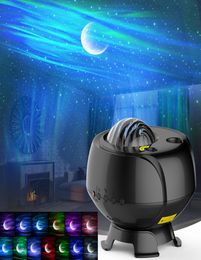 Star Projector Music Speaker Led Projection Night Light Ceiling Northern Lights Aurora Galaxy Projector for Bedroom7603000