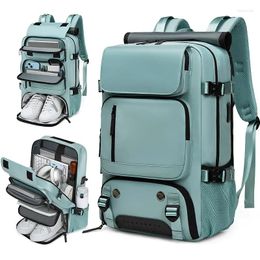 Backpack 18 Inch Woman Travel Waterproof Business Laptop With Shoe Bag USB Charging Hiking Camping School Bags