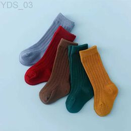 Kids Socks Ladka 5Pairs/set Childrens Boy Girl Socks Cotton Baby Long Socks School Sport Casual Kids Sock For Boys Girls 0-5Years Old YQ240314