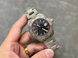2024 Men's Watch diameter 43mm sw200 movement matte titanium material sapphire anti-glare glass mirror waterproof watch