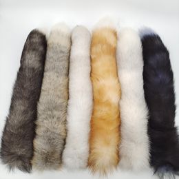 70cm/27.5" - Real Genuine Fox Fur Tail Plug Metal Stainless Anal Butt Adult Sex Sweet Love Cosplay Toys