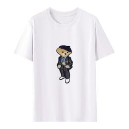 Projektantka damska 2024 Letnia koszula polo z krótkimi rękawami, 100% bawełniana koszulka z koszulką