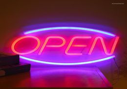 Night Lights Open LED Neon Light Wall Hanging Sign Bar Room Party Club Office Decoration Lamp Colorful5938589