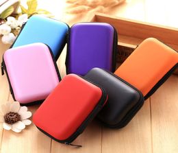 Portable Travel EVA Earphone Storage Carrying Boxes Earbud Case Cover For Cable Key Coin Zipper Bag1933119
