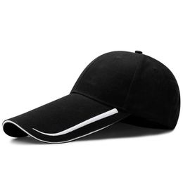 14cm long visor large head Man Big Size Causal Peaked Hats Cool Fishing Hat Plus Baseball Caps 55-60cm 60-65cm 220118332V