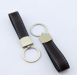 Fashoin Metal+Leather Car Keychain Key Chain Key Ring Keyring For M Tech M Sport M3 M5 X1 X3 E46 E39 E60 F30 E90 F10 F30 E363147562