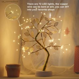 Table Lamps 1pc 72 LED Tabletop Bonsai Tree Light with Touch Switch USB Operated Artificial Tree Lamp for Bedroom Desktop Christmas Party Perfect Gift for Mom an
