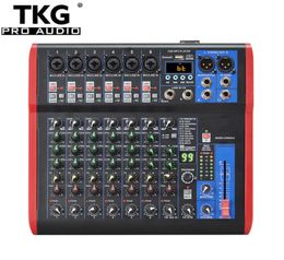 TKG 99 dsp effect mixer 8 channel mixing console USB bluetooth performance stage sound o speaker SI-8UX5758776