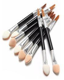 5000pcs lot new sponge stick eye shadow applicator cosmetic makeup tools doublehead eyeshadow brush lip brushes3771018