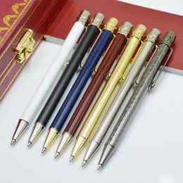 Luxury CT De Ballpoint Pens With Mini Thin Holder Design Stationery multicolour Portage fine Writing Pen For Student lady 240229