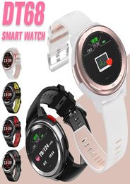 DT68 Smart Watch IP68 Waterproof 12 inch Full Touch Screen Sport Bracelet Fitness Tracker Message Push Bluetooth Smartwatch7735704