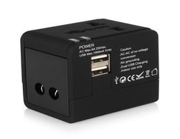 Universal USB Port AC World Travel Charger Adapter International Plug Adapter Converter to USUKAUEU4362264