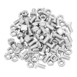 Greenhouses 150 Packs Greenhouse Nuts And Bolts Square Head Bolts Nuts Greenhouse Repair Kit Parts Replacement Garden Supplies