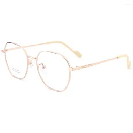 Sunglasses Frames Factory Direct Sale Titanium Retro Metal Optical Frame Eyeglass Eye Glasses For Men And Women