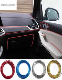 5M Car Interior Trim Strips For Kia Sportage Cerato Optima K5 Rio Rondo Ceed Picanto Car Central Control Decoration Accessories8502696