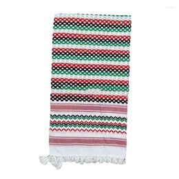 Scarves Fashionable Arab Scarf With Houndstooth Pattern For Men And Women Breathable Polyester Perfect Outdoor Activities