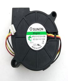 Original SUNON MF50151V2C01AG99 DC12V 072W 50x15MM 3Lines 4Pin Blower cooling fan4385340