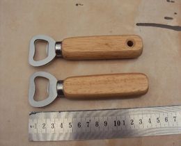 Personalised Wood Beer Bottle Opener For Wedding Party Gift Stainless Steel Wooden Handle Bottle Opener5177864