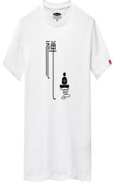 Mens Designer T shirts Clothes Summer Simple Streetwear Chinese Characters Print Cotton Tshirt Casual Mens Tee Tshirt Plus Size 69132058