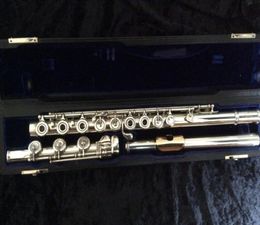 Powell Handmade flute SILVER OPENHOLE FLUTE INLINE G BFOOT 17 Holes Open Gold Mouth4189581