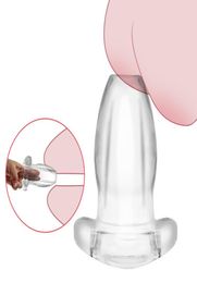 Hollow Big Butt Plug sexy Toys For Women Couples Speculum Anal Dildo Soft Dilator ExploreTunnel Douche Enema3431666