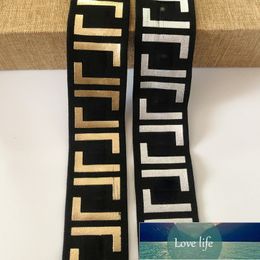 4cm Printing Elastic Ribbons English Letters Printing Elastic Jacquard Net Tape Bags of Decorative Accessories Wholesale