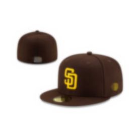 Ball Caps Good Quality styles Padress SD letter Baseball caps Newest Casual Gorras Hip Hop Men Women chapeus Fitted Hats H5-8.10 2024