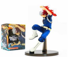 1619CM My Hero Academia Figure Japan Anime Figurine Midoriya Izuku Deku Bakugou Katsuki Todoroki Action Figures Pvc Model Toys H07962202