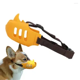 Dog Collars Muzzle Silicone Puppy Muzzles Pet Anti Biting And Barking Mouth Guard Adjustable Cat Supplies
