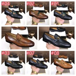 40Style Designer Luxurious Formal Oxford Shoes for Men Wedding Shoes Leather Italy Pointed Toe Mens Dress Shoes Sapato Oxford Masculino size 6.5-12