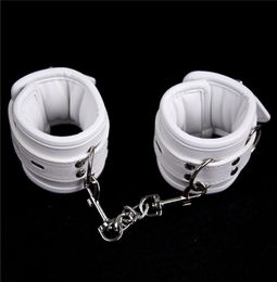 Hand Cuffs Bdsm Leather Wrist Ankle Cuffs Bondage Slave Restraints Belt In Adult Games For Couples Fetish Sex Toys For Women Men 7456592