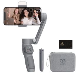 Heads ZHIYUN Official Smooth Q3 Smartphone Gimbal 3Axis Handheld Stabilizer for iPhone 13 pro max/HUAWEI/Samsung/Xiaomi Phone Gimbals