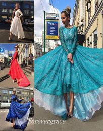 New Arrival Long Sleeves Prom Dress A Line Front Short Long Back Women Wear Special Occasion Homecoming Party Dress Custom Made Pl9532656