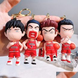 Plush Keychains Pvc Doll Keychain Japanese Dunk Master Couples Car Bags Pendants Jewelry Stores Gift Wholesale Drop Delivery Toys Gift Otzqz