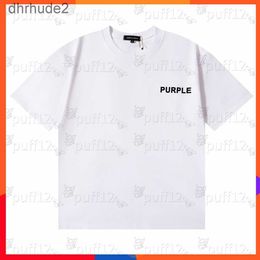 Mens Purple brand Short sleeve T-shirt Luxury Casual Mens Womens High Quality T-shirt Fashion designer trend alphabet print High Street T-shirt 8Y0T 83SM