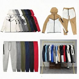 Pantaloni sportivi Tech da uomo spessi Felpe con cappuccio in pile tecnico Pantaloni da tuta firmati Felpa con cappuccio da uomo Pantaloni da jogger da donna Pantaloni da jogging Pantaloni da jogging Techfleece Tuta sportiva