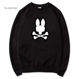 Psychological Bunny Fun Rabbit Printing Hoodies Cotton Bad Bunny Hooded Purple Hoodie Sweater Sports Sweatshirts Men Pullovers 2528 Psyco Bunny 158