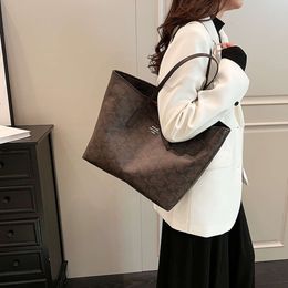 Factory Wholesale Womens New Tote Bag Printed Simple Fashionable Versatile Trendy One Shoulder Handheld High End