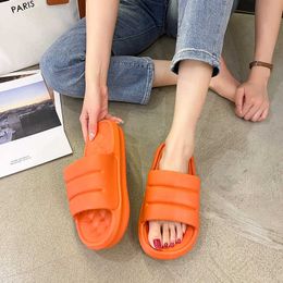 Non Brand Flat Double Adjustable Buckle Straps EVA and Outdoor Slippers Slides Sandals Open Toe Waterproof Hot Selling Mens Fashion Summer