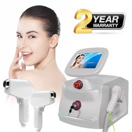 755 808 1064 Diode Laser Hair Removal Professional Ice Point Whole Body Depilation Portable Diode Laser 808nm 2024 Single Handle Version Device