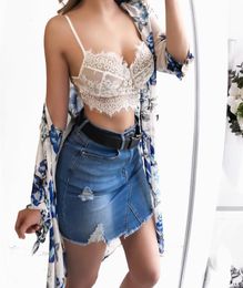 Camisoles Tanks Plus Size Lace Bras for Women Sexy Lingerie Super Push Up Brassiere Girl Deep v b c Women039s Bralette Underw5723545